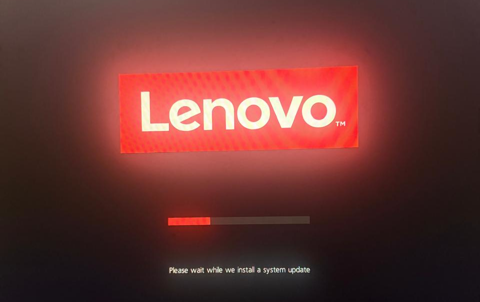 Lenovo Actualización Firmware BIOS - UEFI